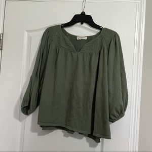 Green Lucky Brand Top